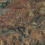 Paradise Canyon Map Chuckwalla Trail Map