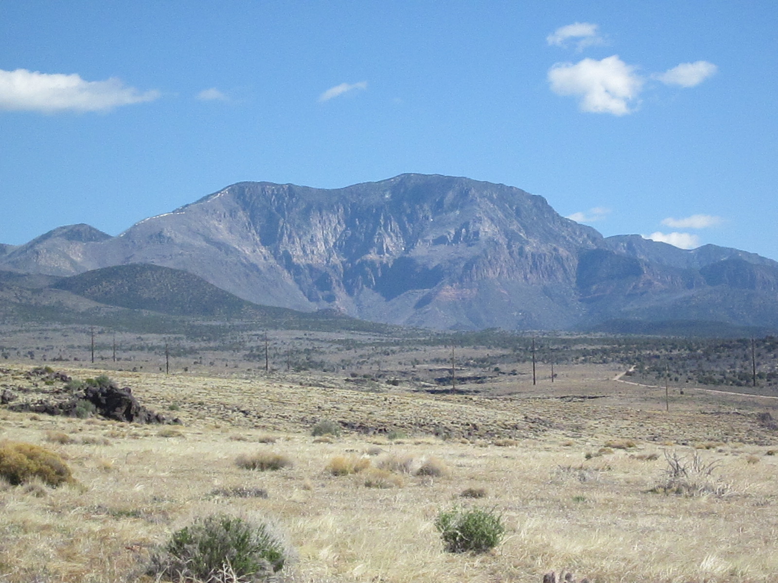 Red Cliffs Desert Reserve » View of Pine Valley Mtn from ...