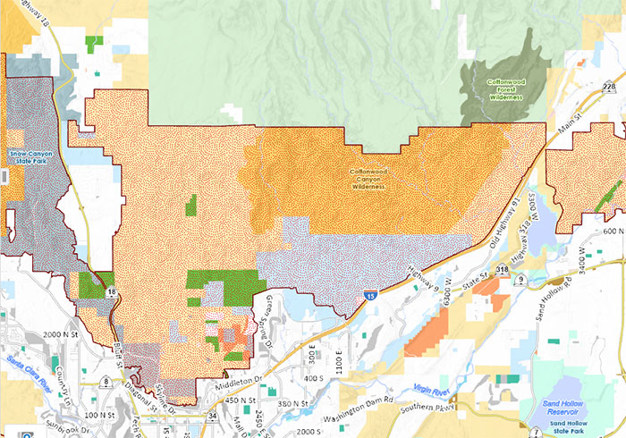 Red Cliffs Desert Reserve Interactive Map thumbnail